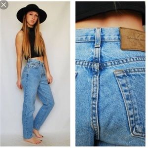 Vintage 90’s Calvin Klein Easy Fit High Rise Jean